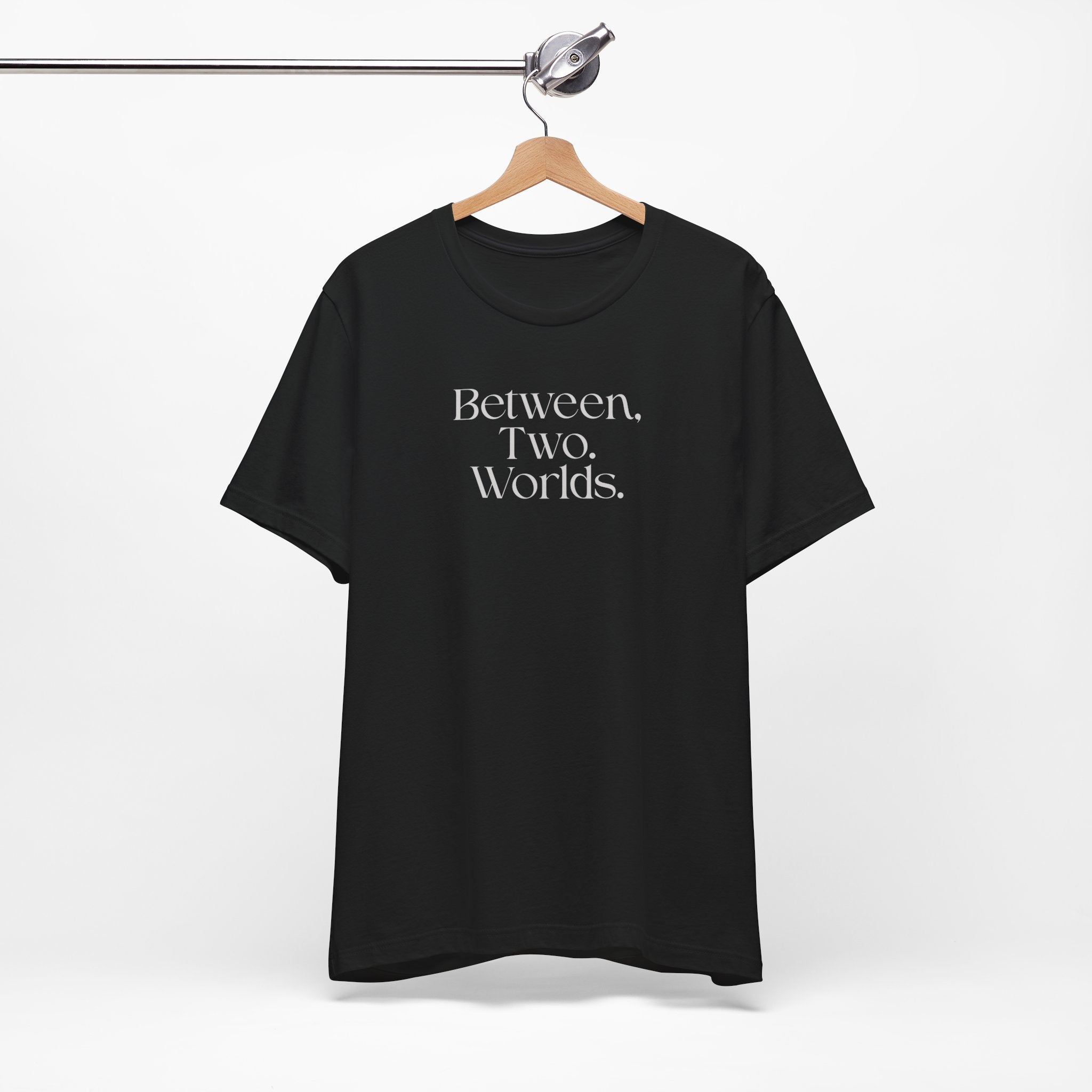 Between Two Worlds Minimalist Tee
