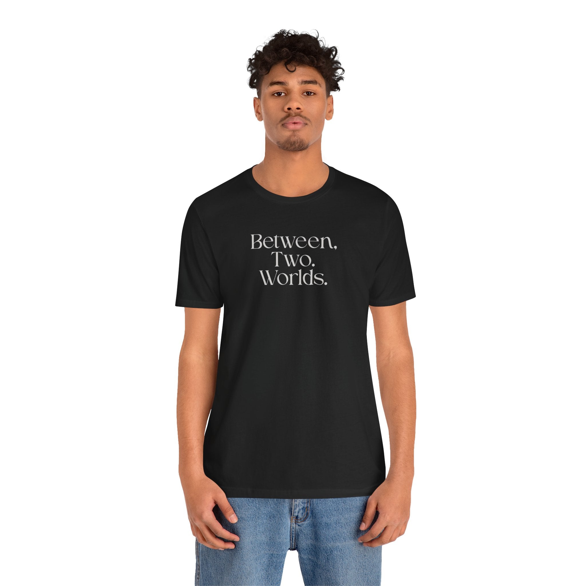 Between Two Worlds Minimalist Tee