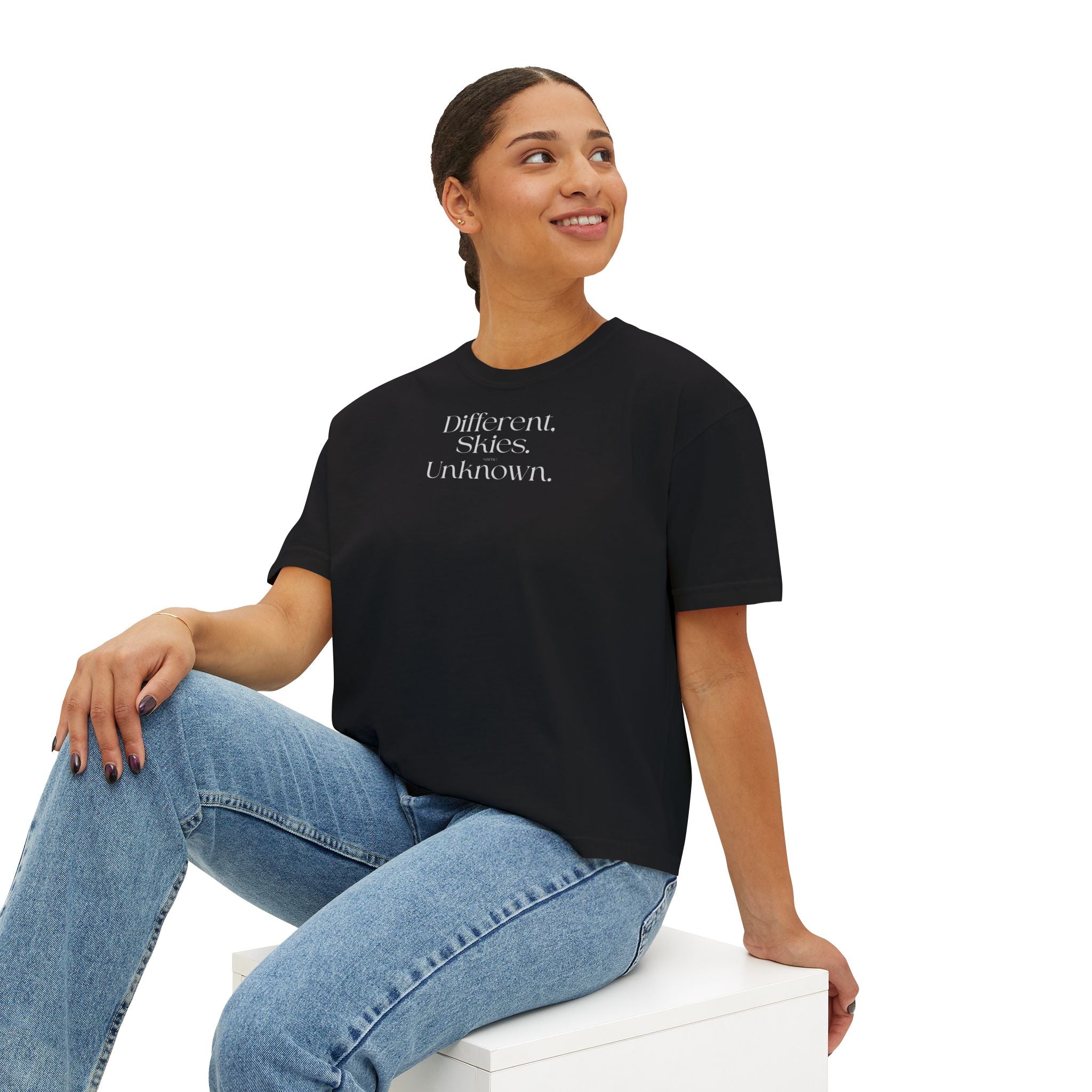 Different Skies Unknown Women's Boxy Tee