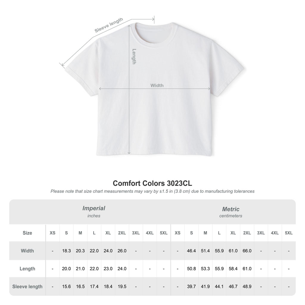 Different Skies Unknown Women's Boxy Tee