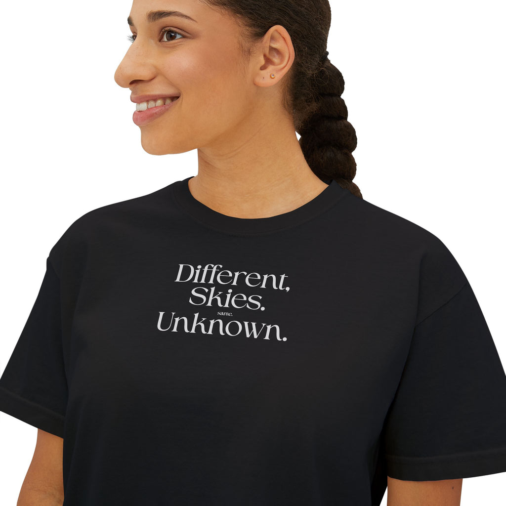 Different Skies Unknown Women's Boxy Tee