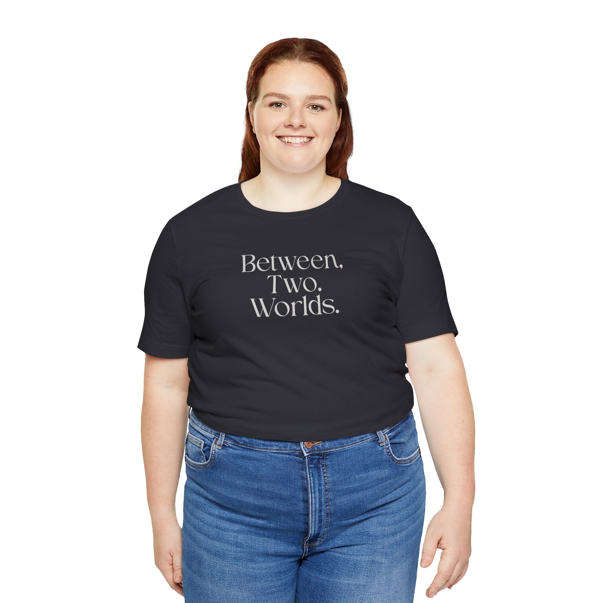 Between Two Worlds Minimalist Tee