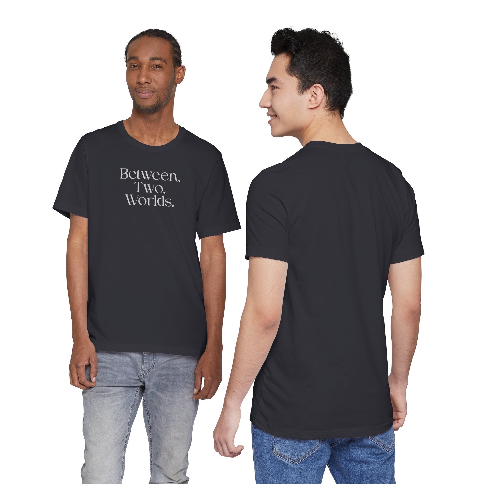 Between Two Worlds Minimalist Tee